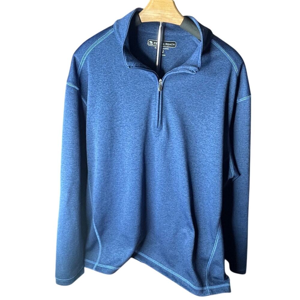 Pebble Beach Quarter zip performance golf pullover sz xl